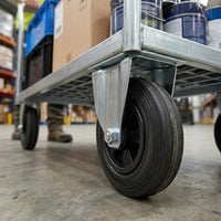 Black Rubber Castor